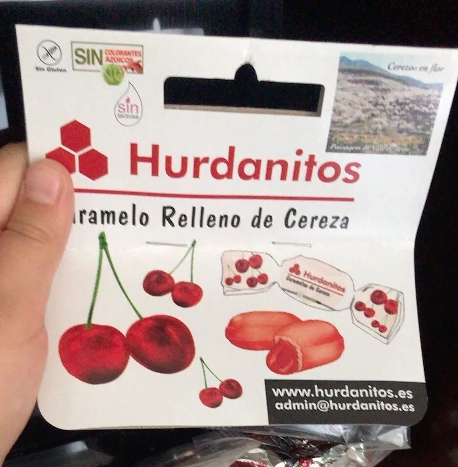 Caramelo Relleno de Cereza