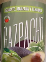 Gazpacho de aguacate, manzana y albahaca