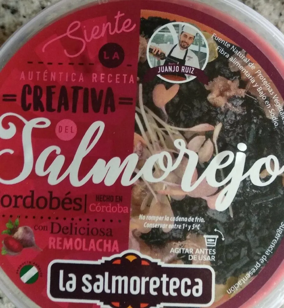 Salmorejo de remolacha