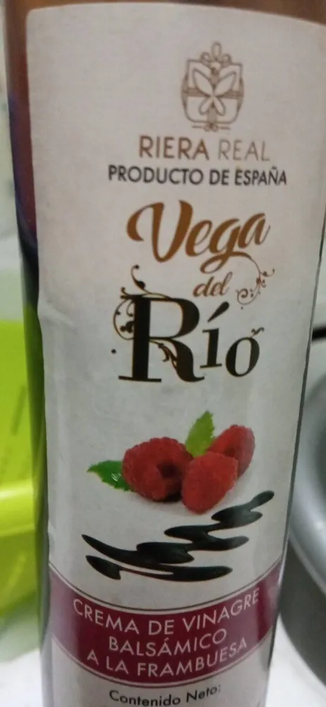 Crema de vinagre balsamico a la frambuesa