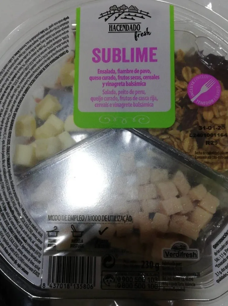 Ensalada sublime