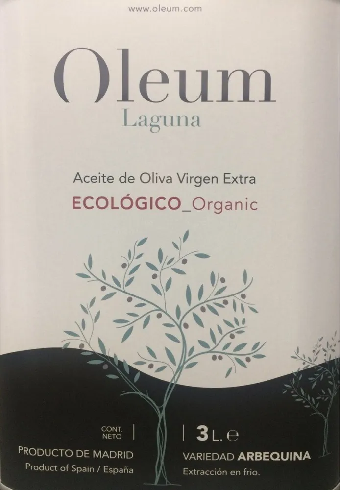 Aceite de oliva virgen extra ecológico Arbequina