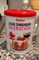 Leche condensada desnatada