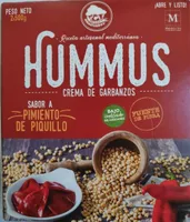 Hummus sabor pimiento de piquillo