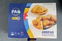 Arepas precocidas
