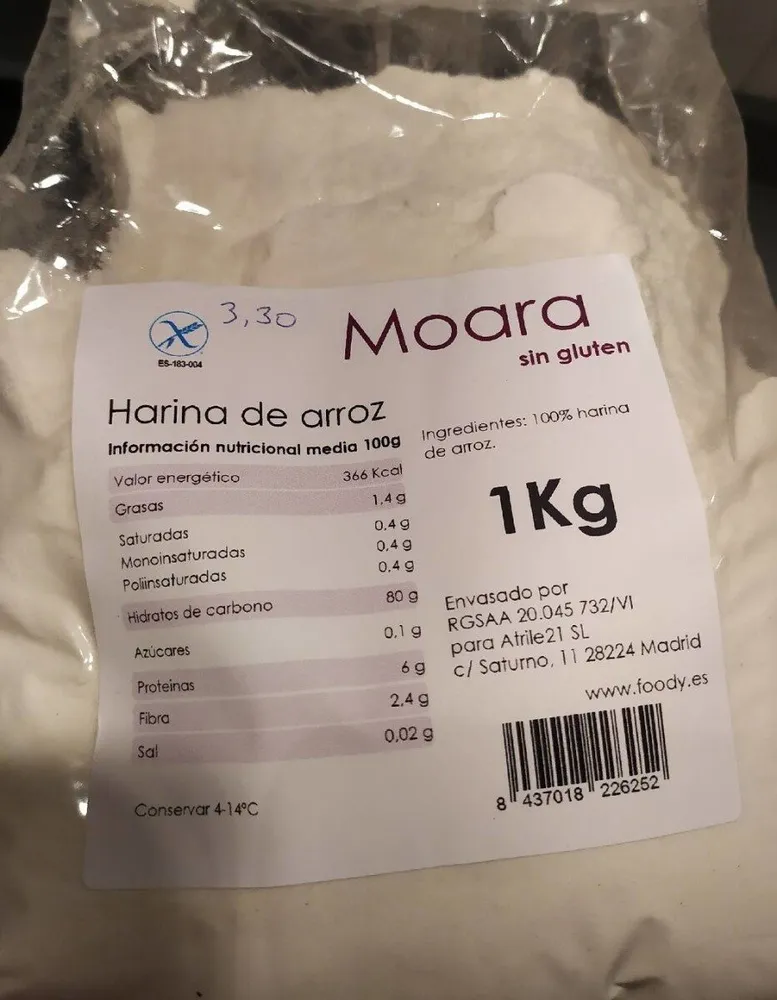 Harina de arroz