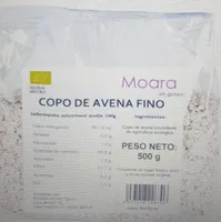 Copos de avena fino