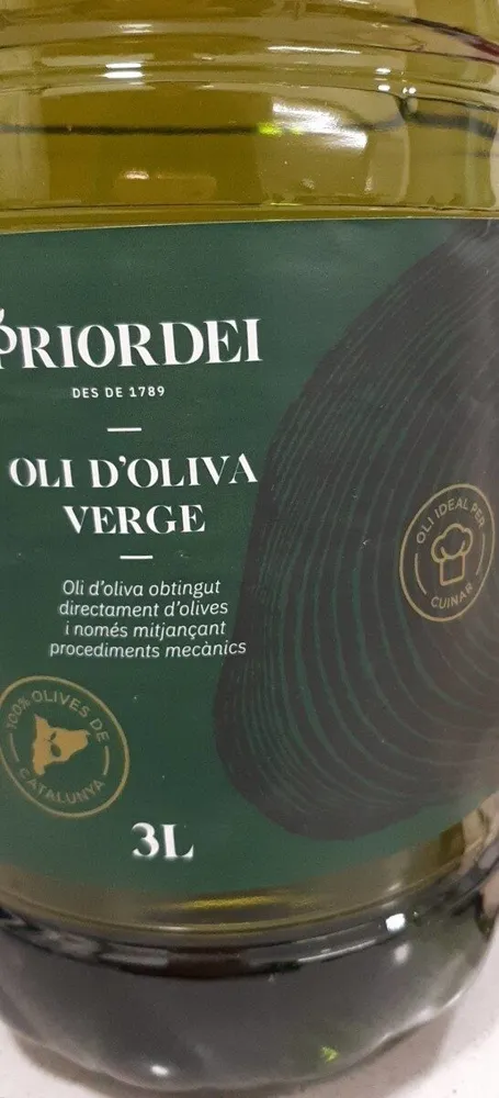 Oli d'oliva verge