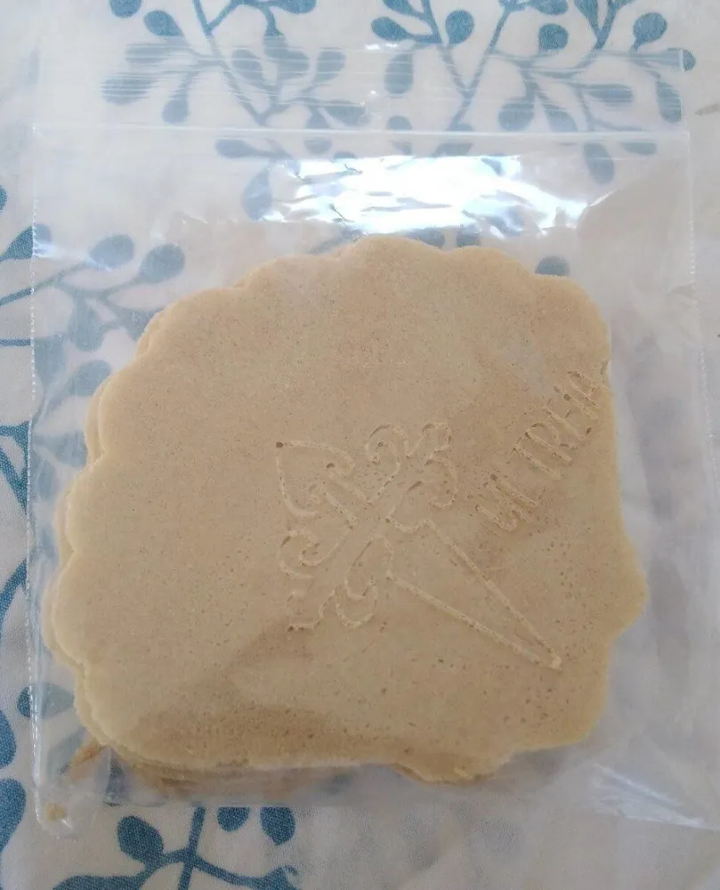 Xacobleas obleas sabor café