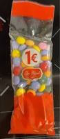 lentejas de chocolate