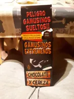 Gamusinos de chocolate y cereza