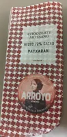 Chocolate artesano negro al pacharan