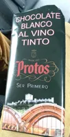 Chocolate blanco al vino tinto