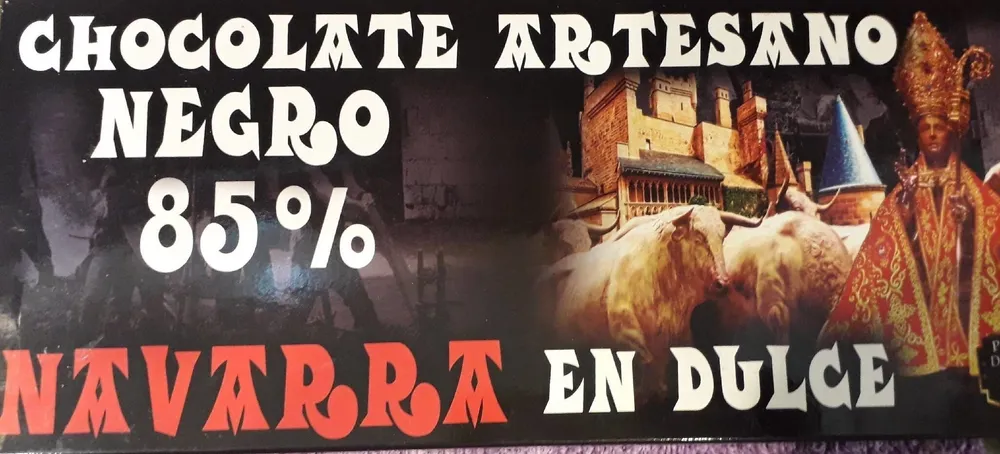 Chocolate artesano negro 85%