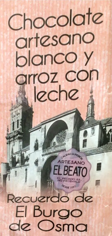 Chocolate Artesano blanco y arroz con leche
