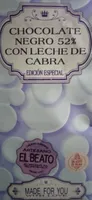 Chocolate negro 52 con leche de cabra