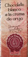 Chocolate blanco a la crema de orujo