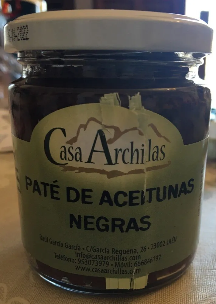 Paté de aceitunas negras