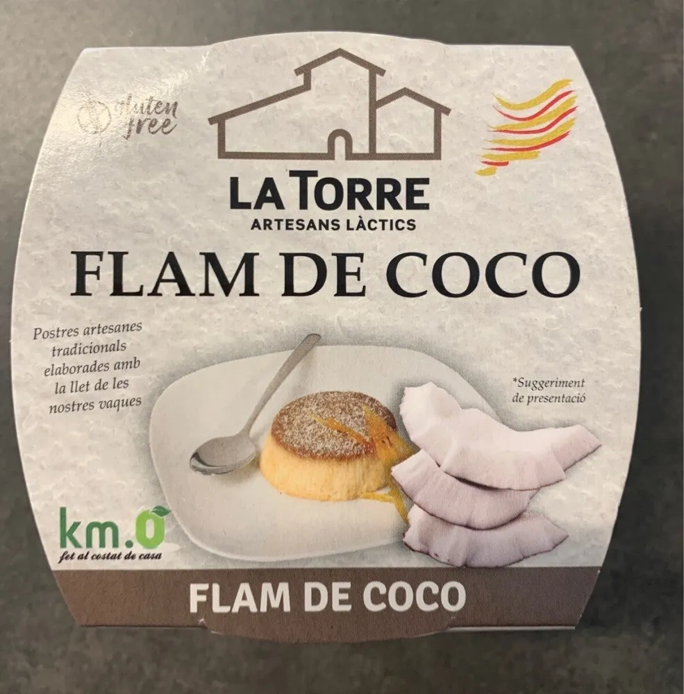 Flan de coco
