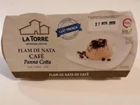 Flam de nata de cafè