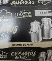Cremós de kefir ensucrat