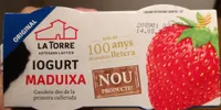 iogurt maduixa