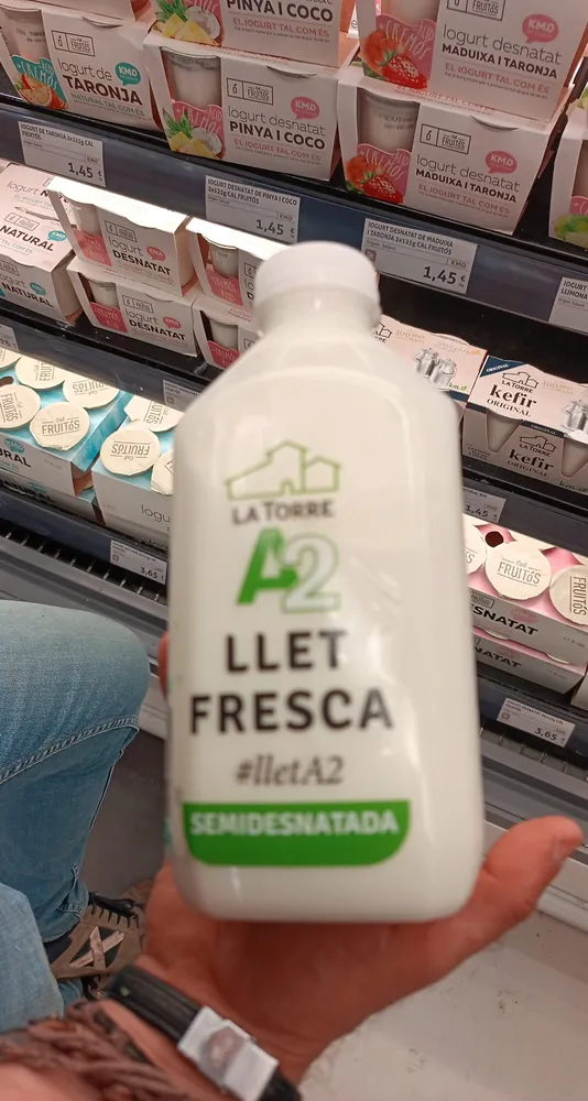 Llet Fresca Semidesnatada