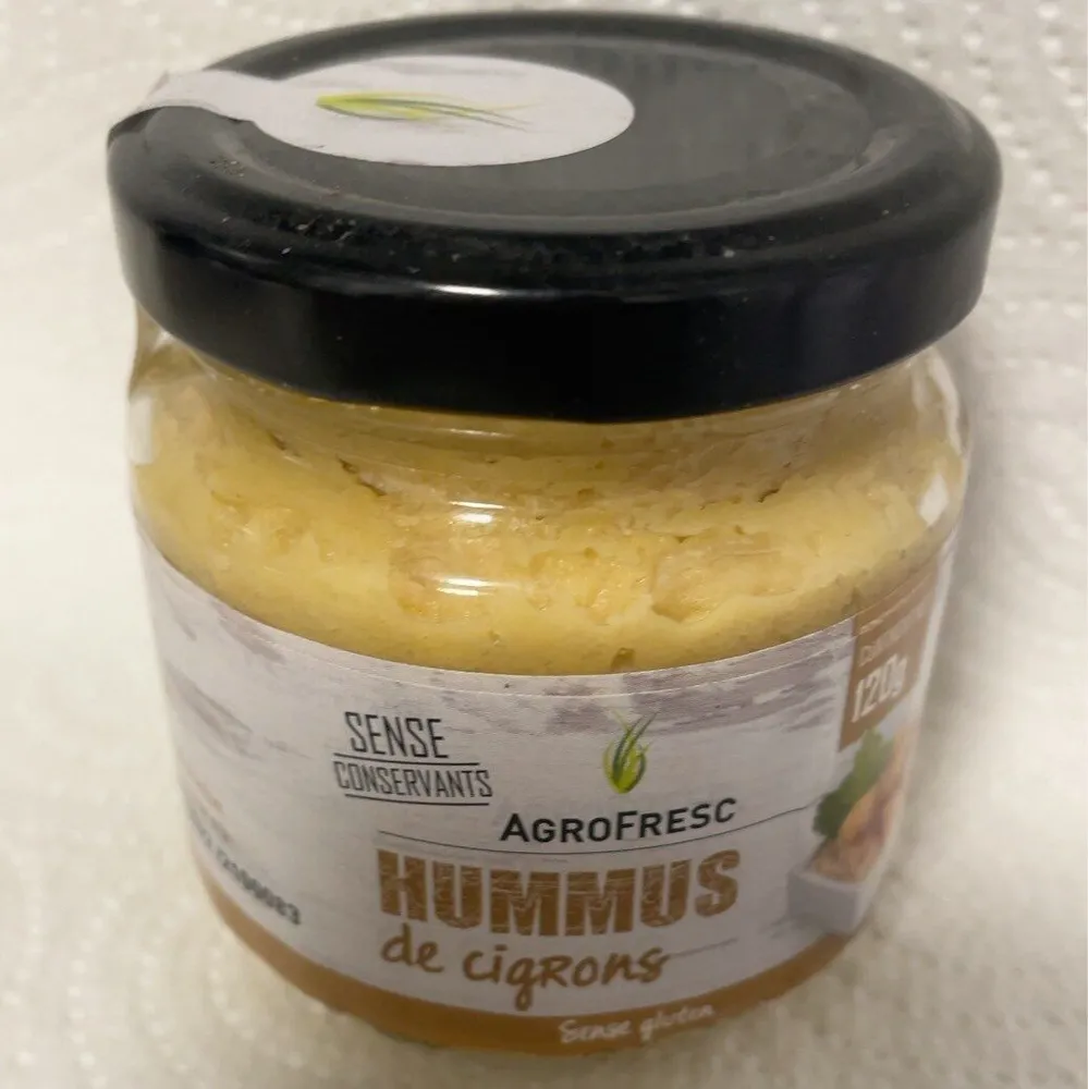 Hummus de cigrons