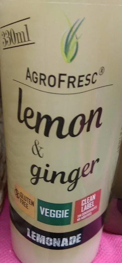 Llimonada amb Gingebre Agrofresc