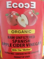Raw unfiltered Spanish apple cider vinegar