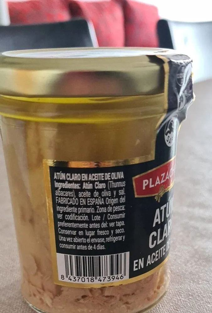 Atún claro en aceite de oliva