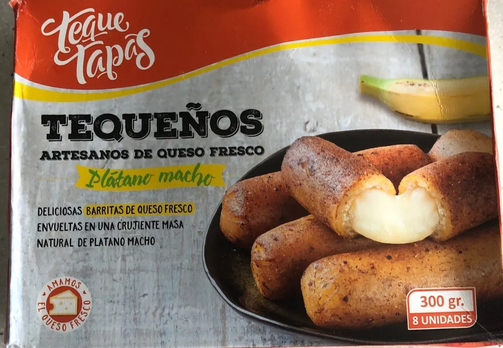 Tequeños de platano macho y queso