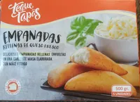 Empanadas rellenas de queso fresco