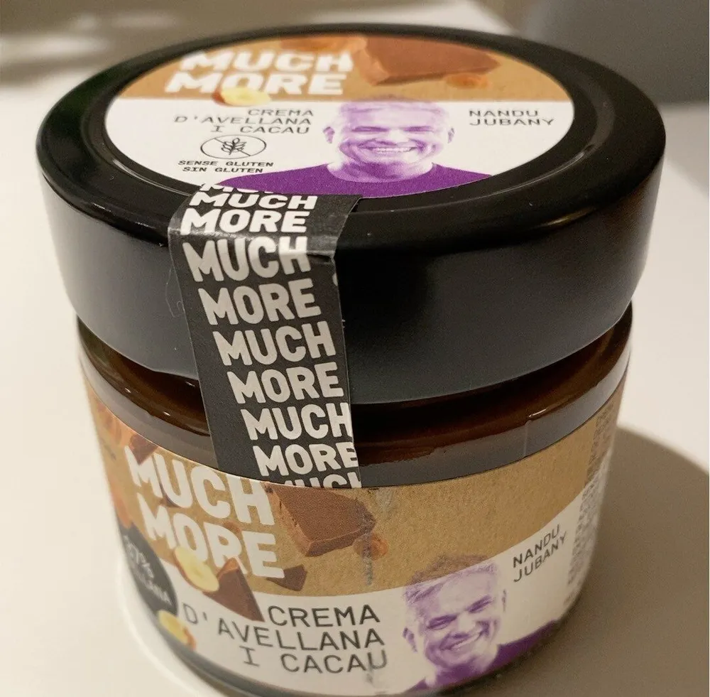 Crema de avellanas y cacao