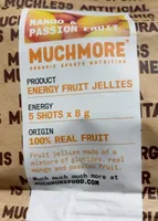 Energy fruit jellies