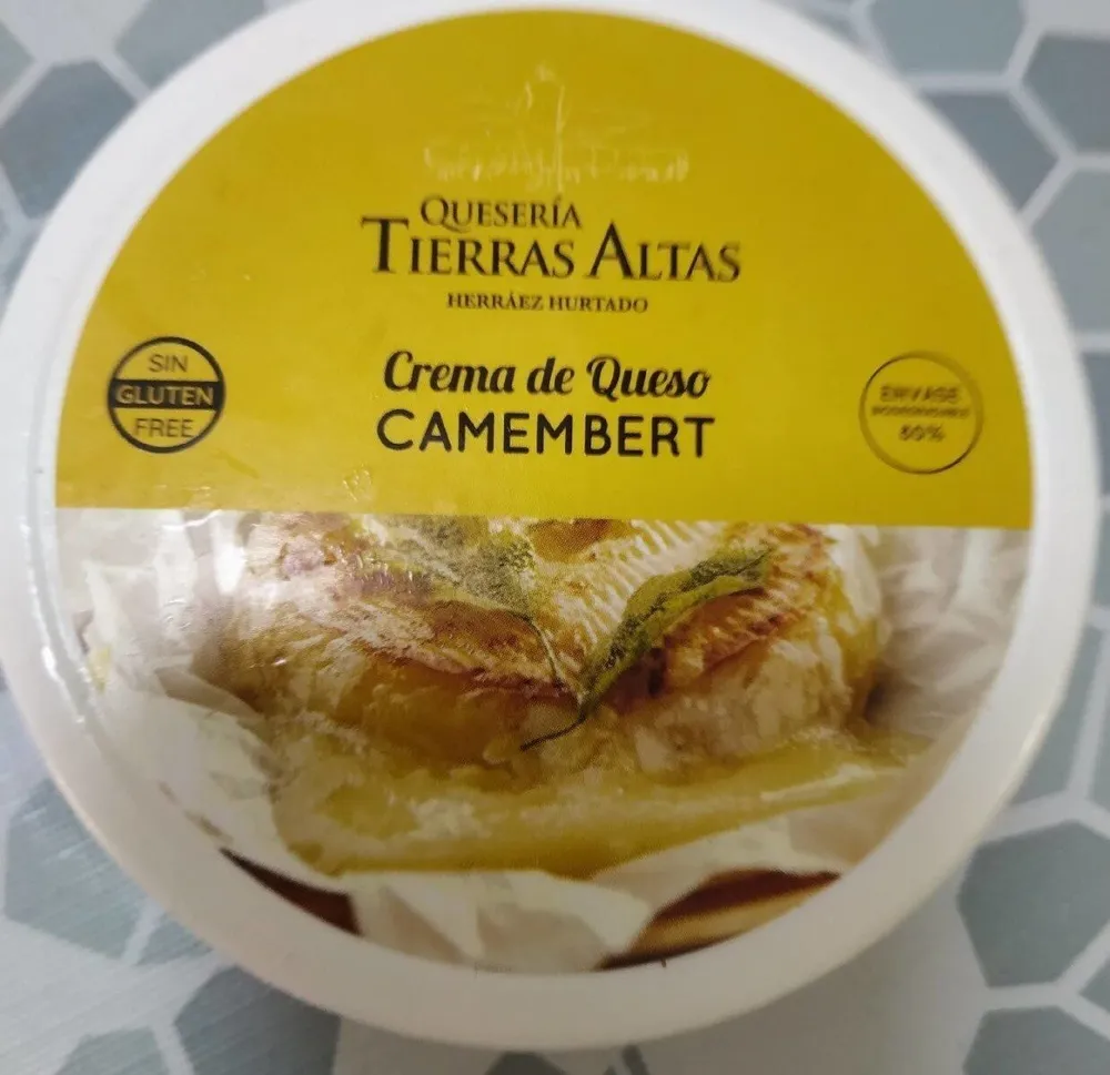 Crema de queso camembert