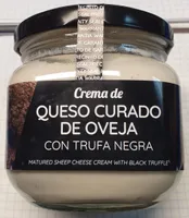Crema de queso curado con trufa
