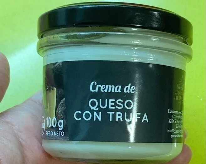 Crema de Queso con Trufa