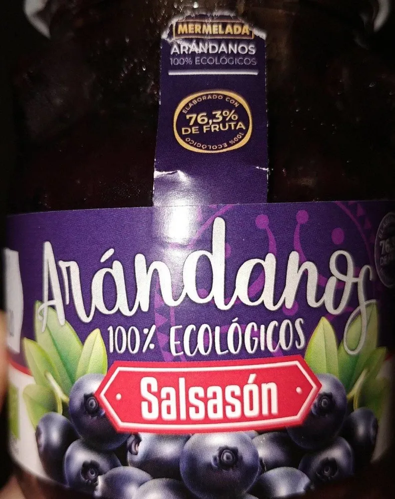 Mermelada Arándanos 100% ecológicos