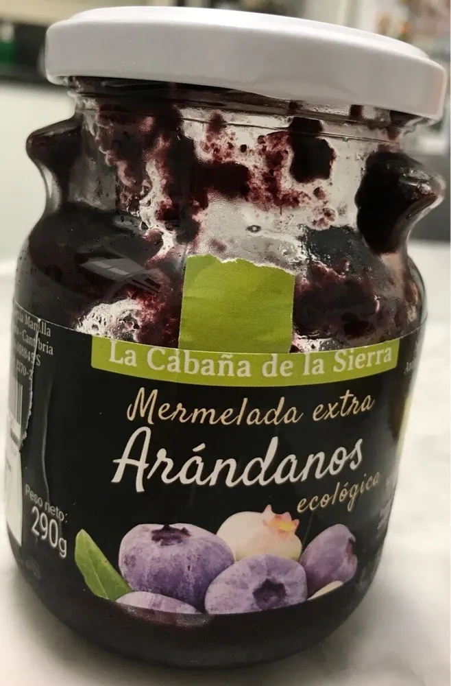 Mermelada extra Arandanos ecológicos