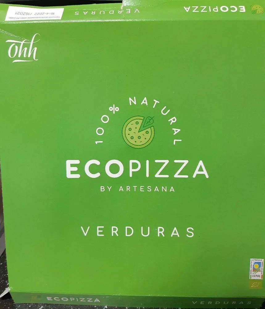 Ecopizza Verduras