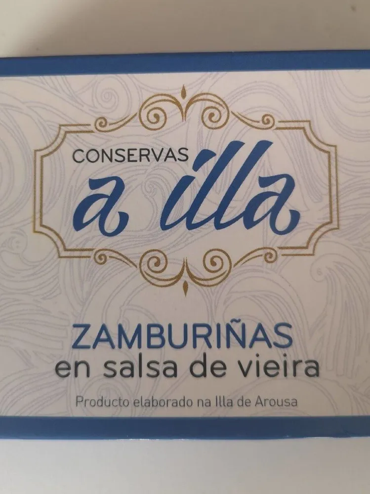 Zamburiñas en salsa de vieira