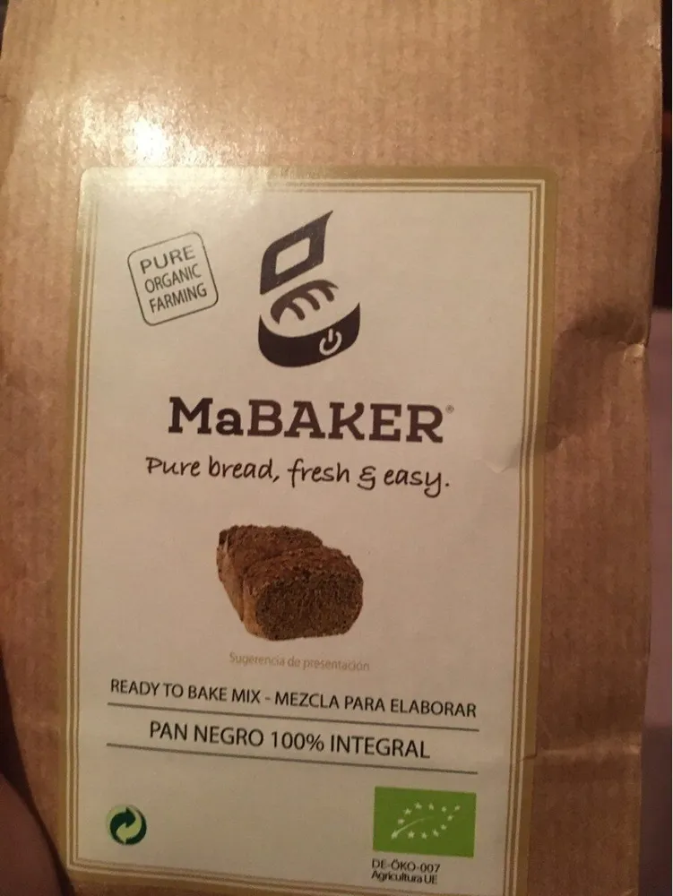 Pan negro 100 integral
