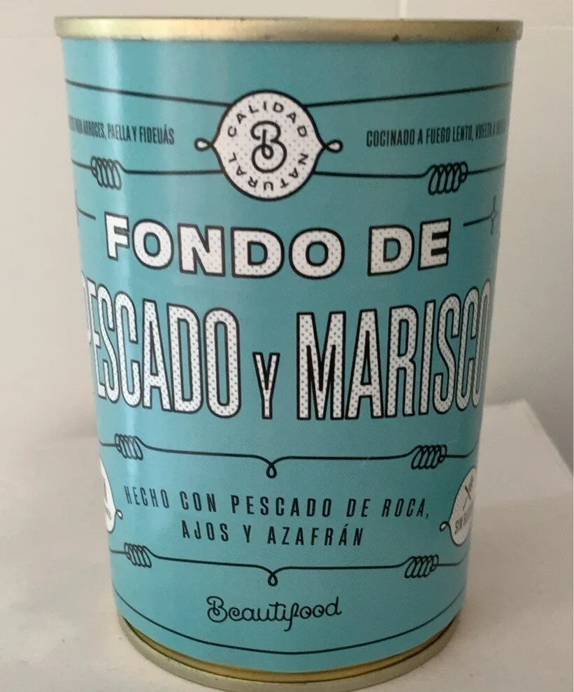 Fondo de pescado y marisco
