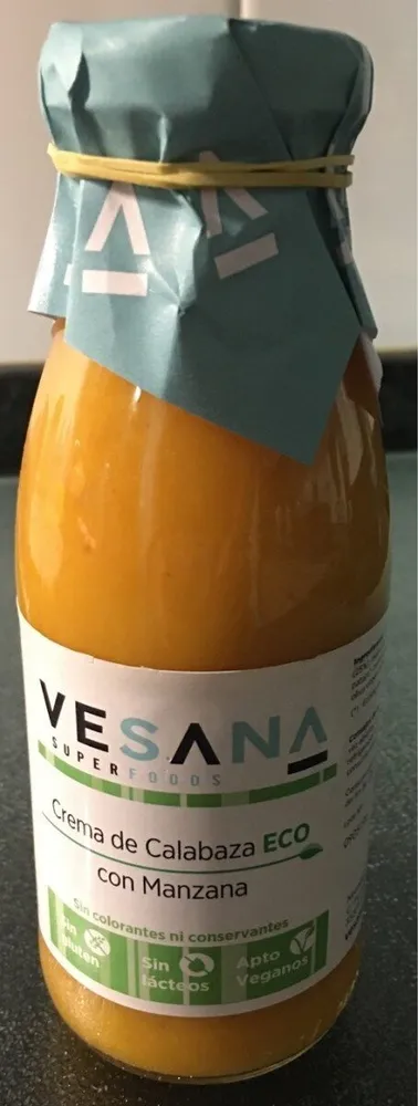 Crema de Calabaza con Manzana