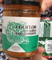 Coliflor en salsa guazamara