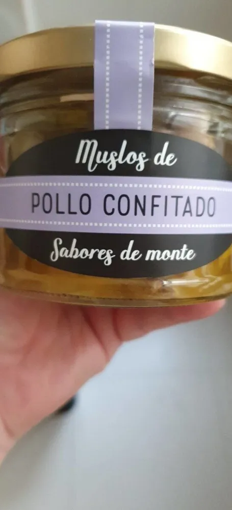 Pollo confitado