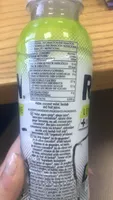Organic bebida funcional sabor lima y limón ecológica