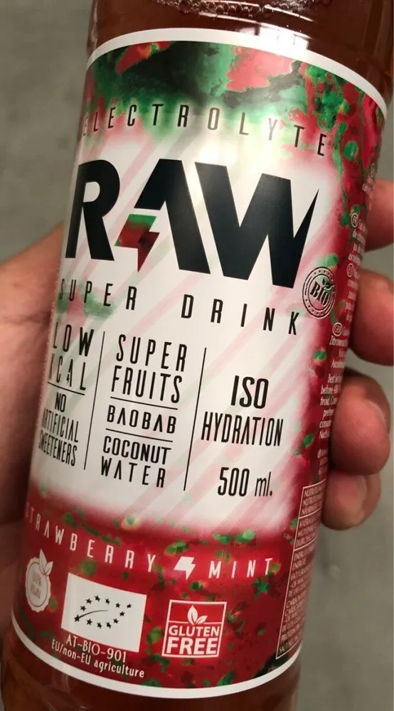 Electrolyte Super Drink Strawberry & Mint