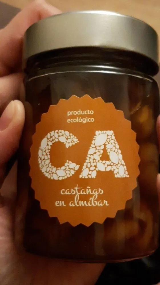 Castañas en Almíbar